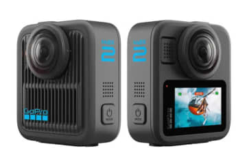 8K360°記録が可能になったGoPro「MAX2」　ユーザーによるレンズ交換やLog記録が可能に