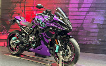 スズキ、「ストリートファイター6」とのコラボバイク「GSX-8R Tuned by JURI」を「東京ゲームショウ2025」で公開