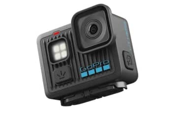 LEDライト内蔵の「GoPro LIT HERO」。4K60fpsのスローモーション動画も