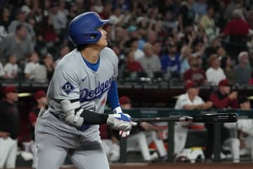 大谷翔平、飛距離128mなのに「なんで入らんねん」　本人も歩いた“幻の54号”に嘆き「惜しい」