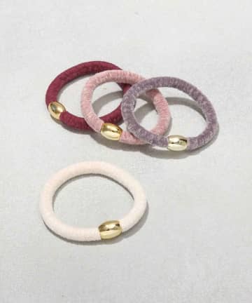 【3COINS】素材感で即オシャレ♡「秋っぽヘアアクセ」