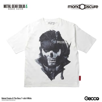 「METAL GEAR SOLID Δ: SNAKE EATER」より「ネイキッド・スネーク＆ザ・ボス ビッグシルエットTシャツ」予約開始Geccoのアパレルブランド「mond obscure」シリーズ第1弾