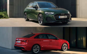 アウディ、「A3」「RS 3」「S3」をアップデートし、価格も改定