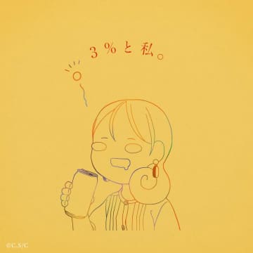 りりあ。、BSテレ東『ワカコ酒 Season9』OP主題歌「3%と私。」10/1リリース決定