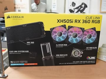 CORSAIRの本格水冷キット「Hydro X Series iCUE LINK XH505i RGB Custom Cooling Kit」が発売
