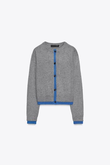 大人は黒より“グレー”が正解かも！【ZARA】秋の1軍♡「おしゃれカーディガン」