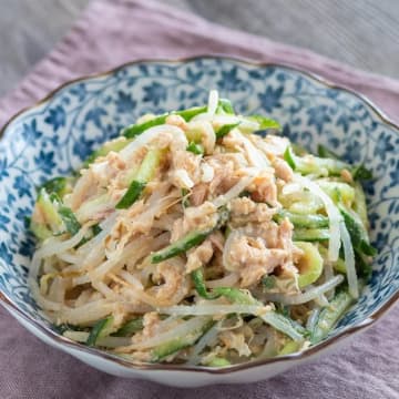 【もやしときゅうりで箸止まらん】「簡単なのに無限に食えるわ」さっぱりなのに濃厚！野菜たっぷり副菜レシピ