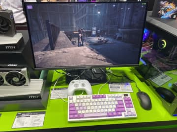 MSI、人感センサー付モニター展示中！ 浮世絵ノートPCや近日発売「プロジェクトゼロ」シリーズ新製品も【TGS2025】