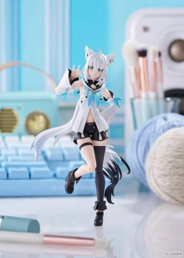 「ホロライブ」所属の白髪ケモミミなオタク狐「白上フブキさん」が可動フィギュア「figma」に登場！