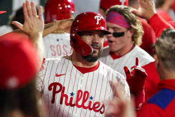 再び大谷翔平に３本差、シュワーバーが55、56号連続ソロ弾！ フィリーズ指揮官は球団新に期待「本当に素晴らしい一年だ」「記録は破られるためにある」
