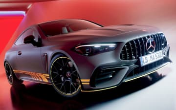 メルセデス・ベンツ、イエローアクセントを取り入れた「メルセデスAMG CLE 53 4MATIC＋ クーペ マヌファクトゥーアエディション」