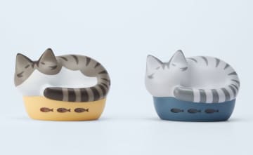 ラディウス、猫モチーフの完全ワイヤレスに「サバトラ」「キジシロ」を追加