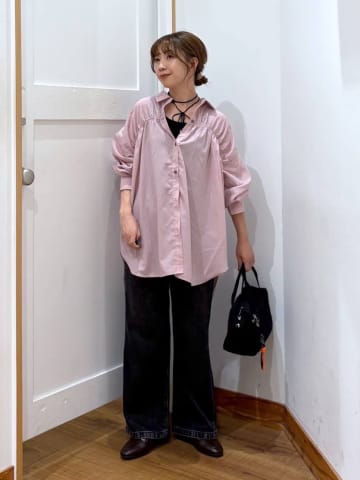 大人がこなれる“ゆるっと感”！【グローバルワーク】即マネしたい♡「大人シャツコーデ」