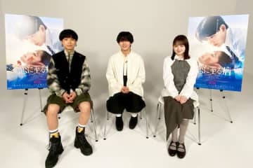 長尾謙杜×山田杏奈×石原慎也（Saucy Dog）！3ショットインタビュー映像解禁！『恋に至る病』