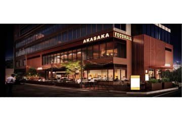 “界隈”のにぎわいを創出するフードホール「カイワイ アカサカ」が赤坂にオープン