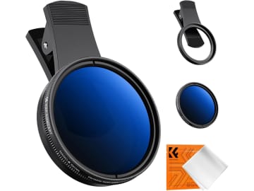 本日のお買い得商品 K&F CONCEPTのスマホカメラ向け可変NDフィルターに割引クーポン