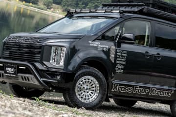 デリカD:5、ジープ・ラングラー、トライトン……。履くだけでオフローダーに変身するXTREME-Jシリーズの最新モデル「XJ08」！