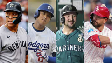 大谷翔平＆ローリー＆ジャッジ＆シュワバーが史上3度目の快挙達成　3選手が2ホーマーと終盤でも勢い止まらず