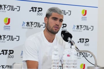 世界1位アルカラス 初来日で「トロフィーを手にしたい」[木下グループジャパンオープン]