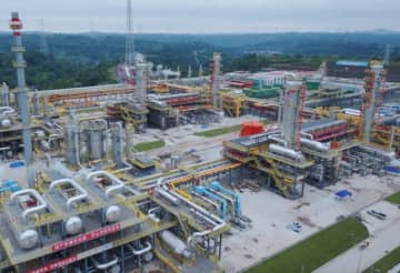 中国国内単体最大規模の天然ガス精製プラントが操業開始