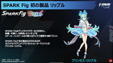 【SPARK Fig】「プリンセッション・オーケストラ」より「プリンセス・リップル」のデコマスが公開【#TSPARKLIVE】