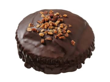 しっとりと焼き上げたチョコケーキになめらかなチョコクリームを絞り、チョコを掛けたチョコづくしの濃厚な味わい! セブン‐イレブンが「アーモンドチョコケーキ」を発売～税込170円、348kcal