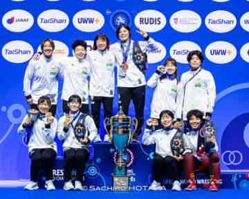 ＜レスリング＞【記録】11大会連続で優勝…世界選手権／女子・国別対抗得点