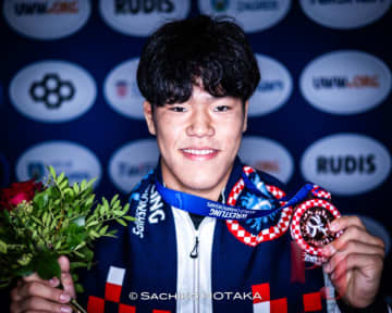 ＜レスリング＞【記録】吉田泰造（日体大）は日本男子最年少の世界＆オリンピック・メダリスト