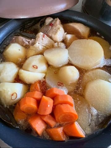 豚のかたまり肉と大根で〈和風のポトフ〉