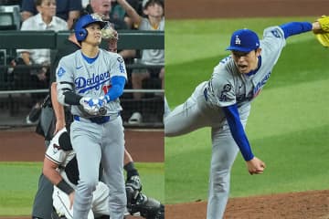 ドジャース延長戦を制して優勝マジック「1」大谷翔平 先制の三塁打、佐々木朗希は復帰登板で快投！