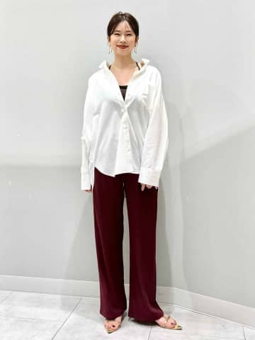 【GUの白シャツ】が着回し力120点！ 今 → 秋冬はこう着る♡「着回しコーデ」