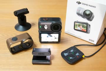 デジカメ動画Watch：DJI Osmo Nano 自由度の高いセパレート式　1/1.3インチセンサーを搭載するウェアラブルカメラ
