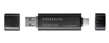 両端にUSB Type-C・Type-Aコネクタを備えたスティック型SSD　USB 3.2 Gen 2に対応