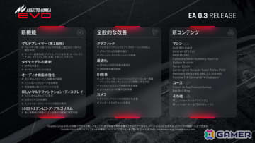 「Assetto Corsa EVO」初のマルチプレイモード実装の早期アクセスアップデート（Ver.0.3）が配信！新車種やコースも追加