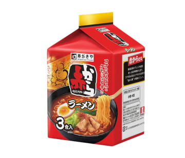 クセになる辛さ 「赤から」監修の袋麺 寿がきや食品