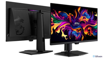 MSI、500Hz対応QD-OLEDモニター「MPG 271QR QD-OLED X50」10月3日発売