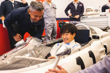 角田裕毅がホンダRA272をドライブ。F1メキシコシティGPにてデモ走行決定「ホンダが積み重ねてきた挑戦の歴史を胸に」