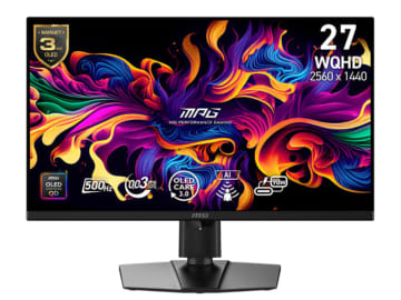 MSI、WQHD/500Hz駆動のQD-OLEDモニターを10月3日に発売