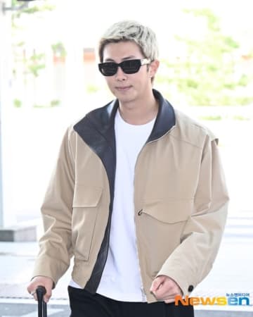 【PHOTO】BTSのRM、ファッションショーのためイタリアヘ出国（動画あり）