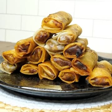 【春巻きのパリパリ食感がやみつきに！】材料少なめでできる！春巻きの皮で作るおすすめアレンジレシピ3選