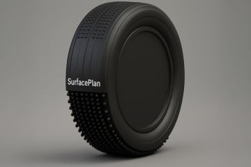 新発想、本当に地面を蹴って進むタイヤコンセプト「SurfacePlan」。クラウドファンディングで実用化探る
