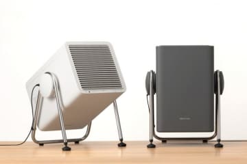 サーキュレーターとしても使える！ 風向き調整ができる空気清浄機「Silky Wind Clean」