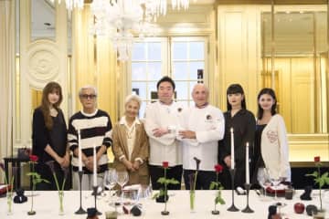 「ジェラート ピケ×ジョエル・ロブション」コラボ10周年で異色ランチ会！ヨンア、秋元梢らがルームウェア姿で極上フレンチ堪能