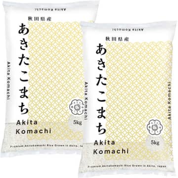 Amazon、令和7年産新米「秋田県産 あきたこまち 10kg(5kg×2)」を税込10,500円で販売中　甘み・粘り・香りの三拍子が揃った極上米