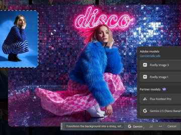 Photoshopで人気の「生成塗りつぶし」、グーグルの「Nano Banana」を利用可能に
