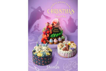 【渋谷ヒカリエ ShinQs】“ときめき”の詰まったクリスマスケーキが登場！