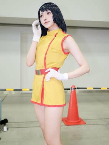 『Zガンダム』ファのコスプレ、心がけたのは「女の子らしく、儚い雰囲気のポージング」