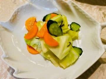 ホエーで浅漬け