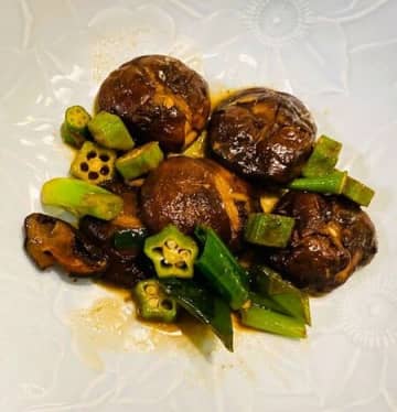 超旨！秋の味覚「椎茸のバター焼き」