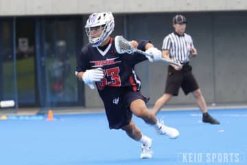 p【ラクロス（男子）】「ヒヤヒヤの展開」１点差死闘制しFINAL４進出！　開幕４連勝でブロック首位通過／第37回関東学生ラクロスリーグ戦 第４戦 vs法大/p